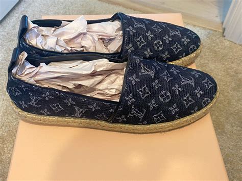 Louis Vuitton Waterfall Canvas Espadrilles 